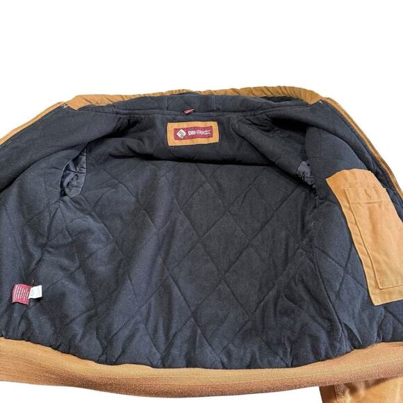 DRI DUCK Cheyenne Boulder Cloth Hooded Jacket with Tricot Quilt Lining Medium - Picture 8 of 10